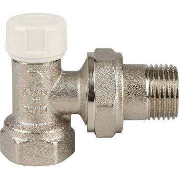 Клапан запорный Itap (Итап) для стальных труб угловой 1/2 дюйма 396