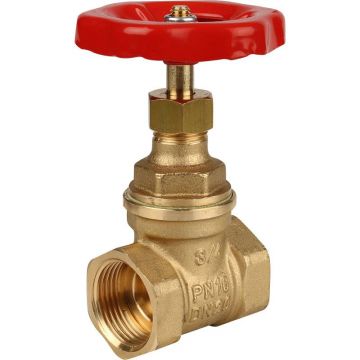 Клиновая задвижка латунная Itap (Итап), PN 16 3/4 дюйма 156