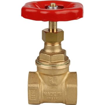 Клиновая задвижка латунная Itap (Итап), PN 16 3/4 дюйма 156