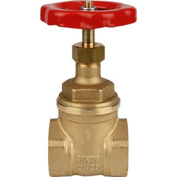 Клиновая задвижка латунная Itap (Итап), PN 16 1 156