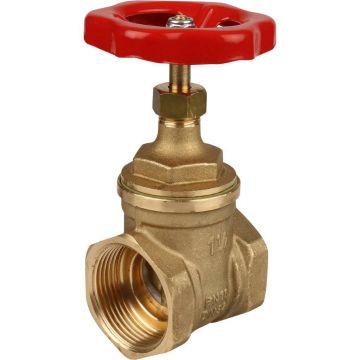 Клиновая задвижка латунная Itap (Итап), PN 16 1 1/4 дюйма 156