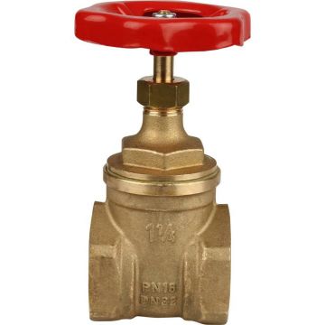 Клиновая задвижка латунная Itap (Итап), PN 16 1 1/4 дюйма 156