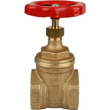 Клиновая задвижка латунная Itap (Итап), PN 16 1 1/4 дюйма 156