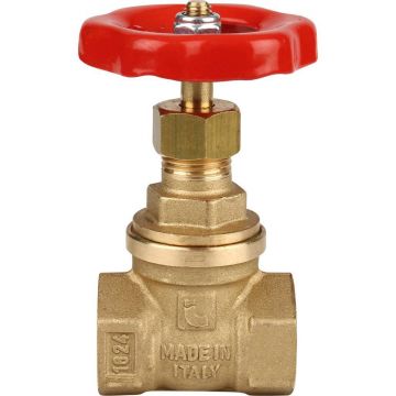 Клиновая задвижка латунная Itap (Итап), PN 16 1 1/2 дюйма 156