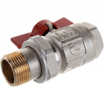 Кран шаровой Itap (Итап) IDEAL с накидной гайкой полнопроходной (бабочка) 3/4 дюйма 098