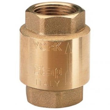 Клапан обратный Itap (Итап) YORK пружинный муфтовый с пластиковым седлом 2″ дюйма 103