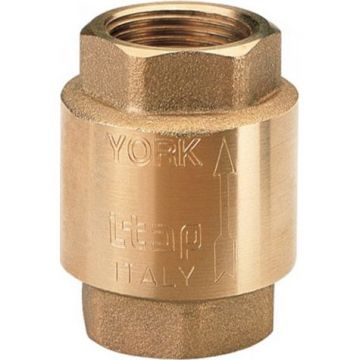 Клапан обратный Itap (Итап) YORK пружинный муфтовый с пластиковым седлом 3/4 дюйма 103