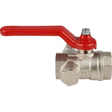 Кран шаровой Itap (Итап) муфтовый полнопроходной со спускным устройством (рычаг) 1″ дюйма 115