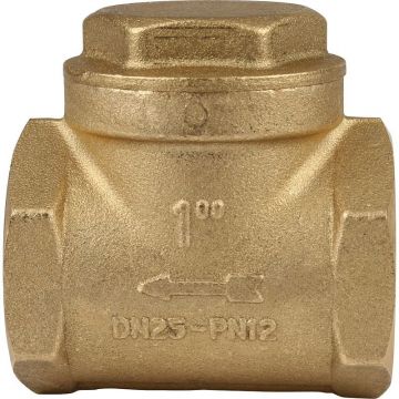 Клапан обратный Itap (Итап) горизонтальный муфтовый 1″ дюйма 130