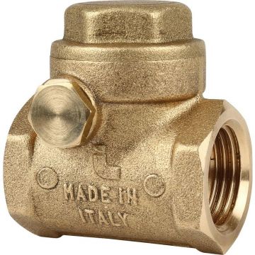 Клапан обратный Itap (Итап) горизонтальный муфтовый 1/2 дюйма 130