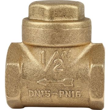 Клапан обратный Itap (Итап) горизонтальный муфтовый 1/2 дюйма 130