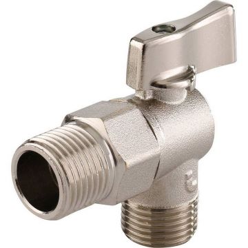 Кран шаровой Itap (Итап) угловой для стиральных машин 1/2х1/2 391