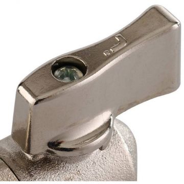 Кран шаровой Itap (Итап) угловой для стиральных машин 1/2х3/4 392