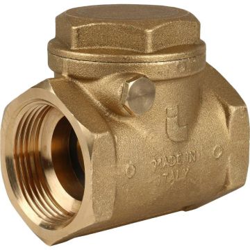 Клапан обратный Itap (Итап) горизонтальный муфтовый 1 1/4 дюйма 130