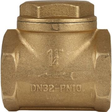 Клапан обратный Itap (Итап) горизонтальный муфтовый 1 1/4 дюйма 130