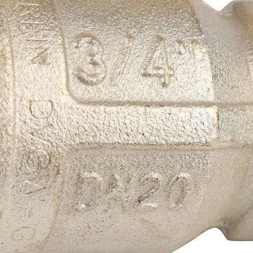 Кран шаровый Itap BERLIN муфтовый для газа полнопроходный (бабочка) 3/4 дюйма 072