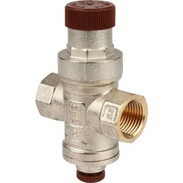 Редуктор давления Itap (Итап) Minibrass с давлением на выходе 14 бар с подсоединением для манометра 1/4″, 1/2 дюйма 361