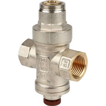 Редуктор давления Itap (Итап) Minibrass с давлением на выходе 14 бар с подсоединением для манометра 1/4″, 1/2 дюйма 361