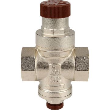 Редуктор давления Itap (Итап) Minibrass с давлением на выходе 14 бар с подсоединением для манометра 1/4″, 3/4 дюйма 361