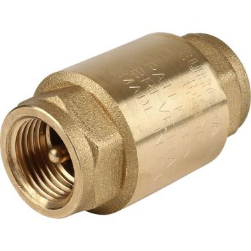 Клапан обратный Itap (Итап) EUROPA пружинный муфтовый с металлическим седлом 1 1/2 дюйма 100