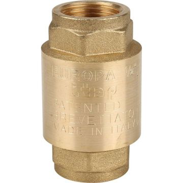 Клапан обратный Itap (Итап) EUROPA пружинный муфтовый с металлическим седлом 1 1/2 дюйма 100