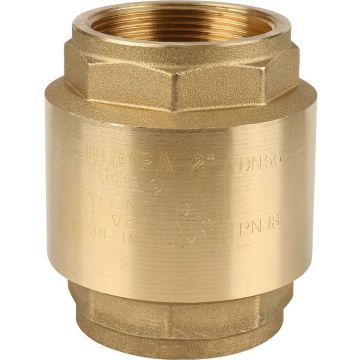 Клапан обратный Itap (Итап) EUROPA пружинный муфтовый с металлическим седлом 2 дюйма 100