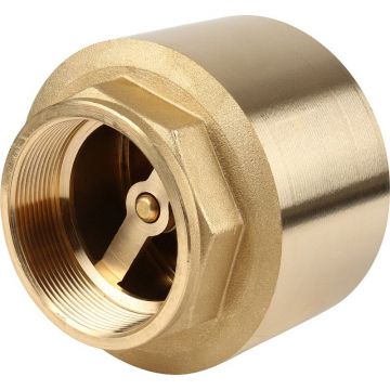 Клапан обратный Itap (Итап) EUROPA пружинный муфтовый с металлическим седлом 2 1/2 дюйма 100