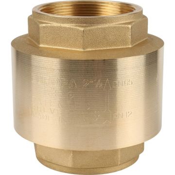 Клапан обратный Itap (Итап) EUROPA пружинный муфтовый с металлическим седлом 2 1/2 дюйма 100