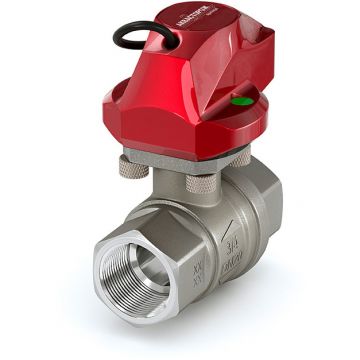 Кран шаровой с электроприводом Аквасторож (Aquastorozh) Оригинал мод.0808.1 с краном RuB 3/4 (S6400) , арт 22.32