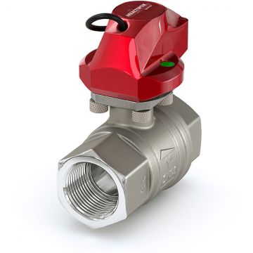 Кран шаровой с электроприводом Аквасторож (Aquastorozh) Оригинал мод.0808.1 с краном RuB 1 (S6400) , арт 22.33