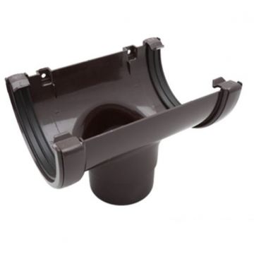 Воронка желоба Fineber (Файнбер) D80 Ral 8017 (FBRW.RO.80.8017) 1 шт