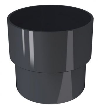 Соединитель трубы Fineber D80 Графит (FBRW.PC.80.66) 1 шт