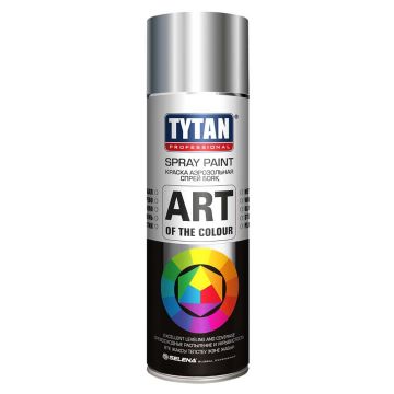 Краска аэрозольная Tytan Art of the Colour 9006 глянцевая металлик (93762) 400 мл