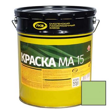 Краска масляная Colorika MA-15 моющаяся для наружных и внутренних работ глянцевая фисташковая 20 кг Краска масляная Colorika MA-15 моющаяся для наружных и внутренних работ глянцевая фисташковая 20 кг