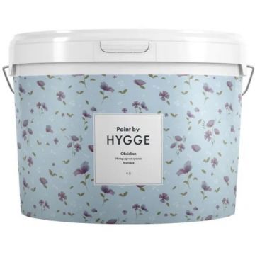 Краска интерьерная повышенной устойчивости для стен и потолков Hygge Paint Obsidian матовая база C 9 л Краска интерьерная повышенной устойчивости для стен и потолков Hygge Paint Obsidian матовая база C 9 л