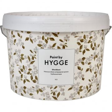 Краска интерьерная для стен и потолков повышенной устойчивости Hygge Paint Silverbloom глубокоматовая база C 9 л Краска интерьерная для стен и потолков повышенной устойчивости Hygge Paint Silverbloom глубокоматовая база C 9 л