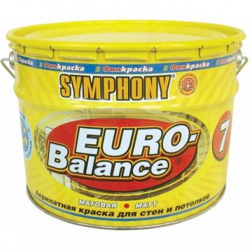 Краска Symphony Euro-Balance 7 C металлическое ведро 9 л