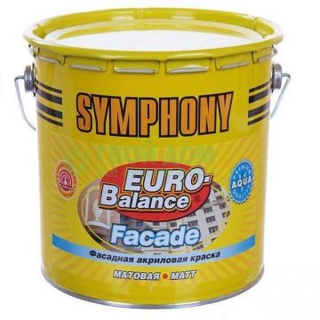 Краска Symphony Euro-Balance Facade Nord КС 9 л