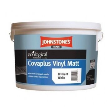 Краска водоэмульсионная интерьерная Johnstones COVAPLUS VINYL MATT Brilliant White (423162) 10 л