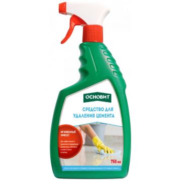 Средство для удаления цемента Основит (Osnovit) Сэйфскрин SGL1 0,75 л Средство для удаления цемента Основит (Osnovit) Сэйфскрин SGL1 0,75 л