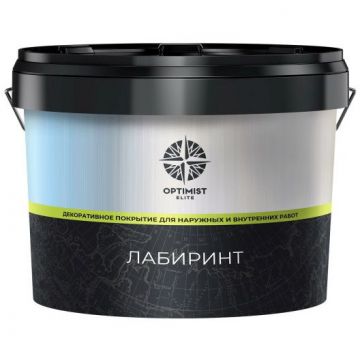 Декоративное покрытие Optimist Elite Лабиринт (D 706) 15 кг