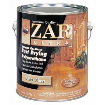 Лак Zar Ultra Interior полиуретановый бесцветный Clear Gloss 3,78 л