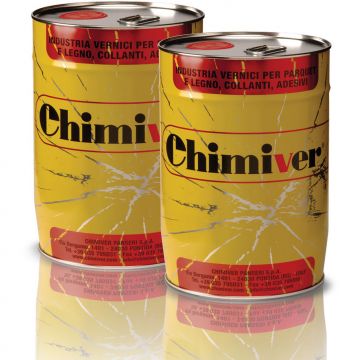 Лак Chimiver (Химивер) для деревянного или грунтованного пола Fondo WR 306 2K (5+5) 10 кг
