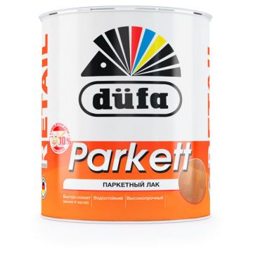 Лак паркетный Dufa алкидно-уретановый Retail Parkett матовый 10 л