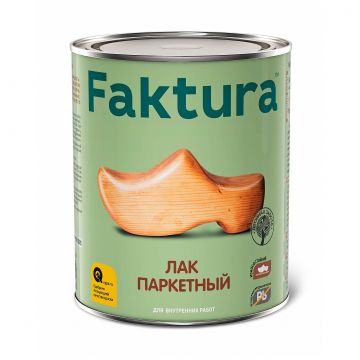 Лак Faktura паркетный износостойкий уретан-алкидный глянцевый 0,7 л