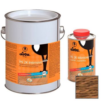 Грунтовка Loba (Лоба) на основе масла двухкомпонентная Lobadur HS 2K Intensive/Color A.T. Special Walnut 2,5 л