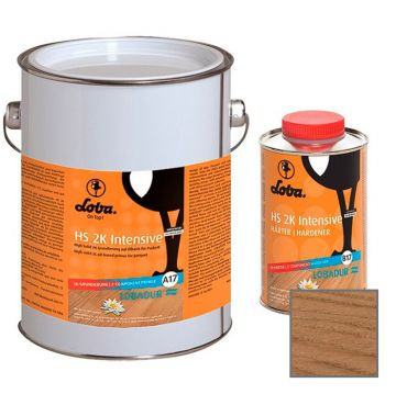 Грунтовка Loba (Лоба) на основе масла двухкомпонентная Lobadur HS 2K Intensive/Color A.T. Classic Grey 2,5 л