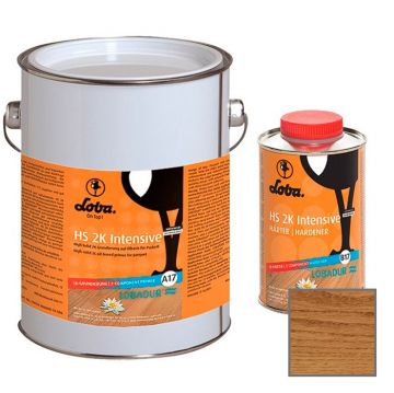 Грунтовка Loba (Лоба) на основе масла двухкомпонентная Lobadur HS 2K Intensive/Color A.T. Golden Oak 2,5 л