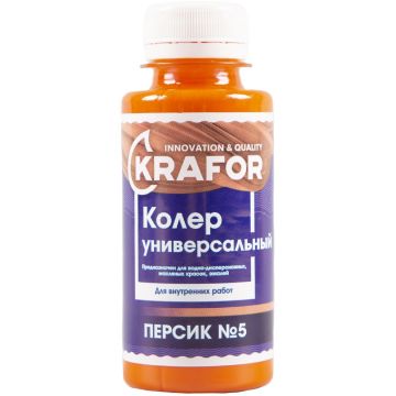 Колер Krafor универсальный № 5 Персик 0,45 л