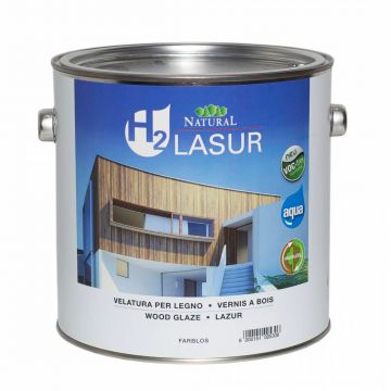 Масло-лазурь для дерева Natural H2 Lasur Aqua 0,75 л